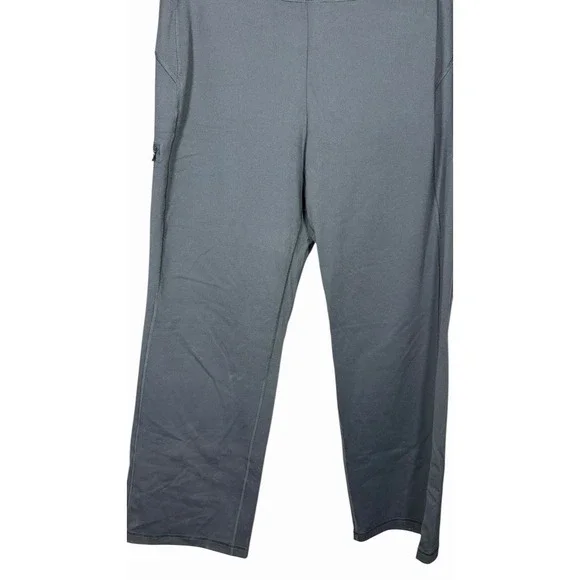 Duluth Trading Co Womens L 31 NoGA Classic Relaxed Fit Pants Straight Black Legs - Picture 3 of 11